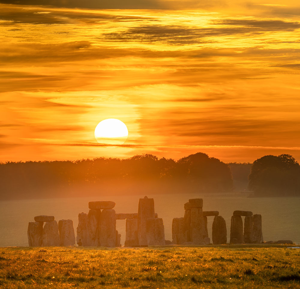 Stonehenge sunset