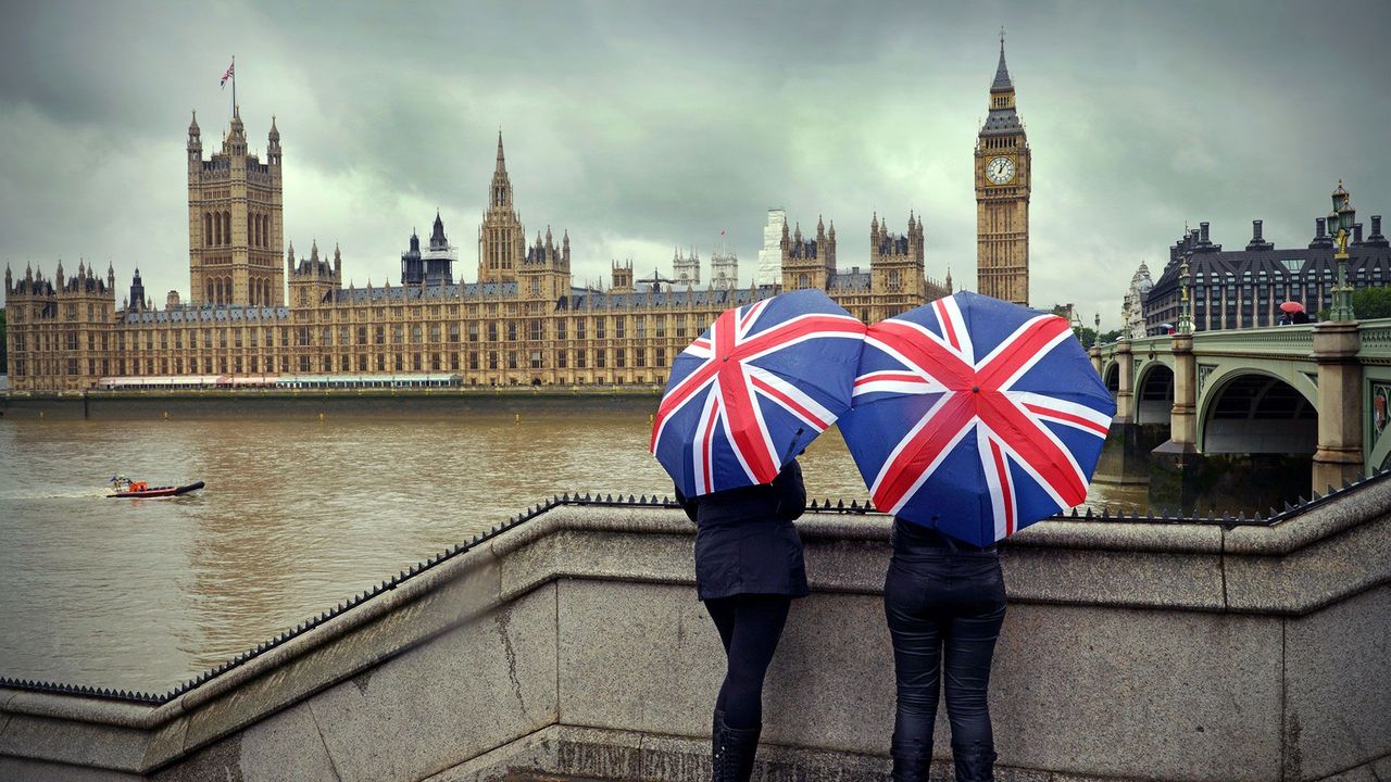 rain in england