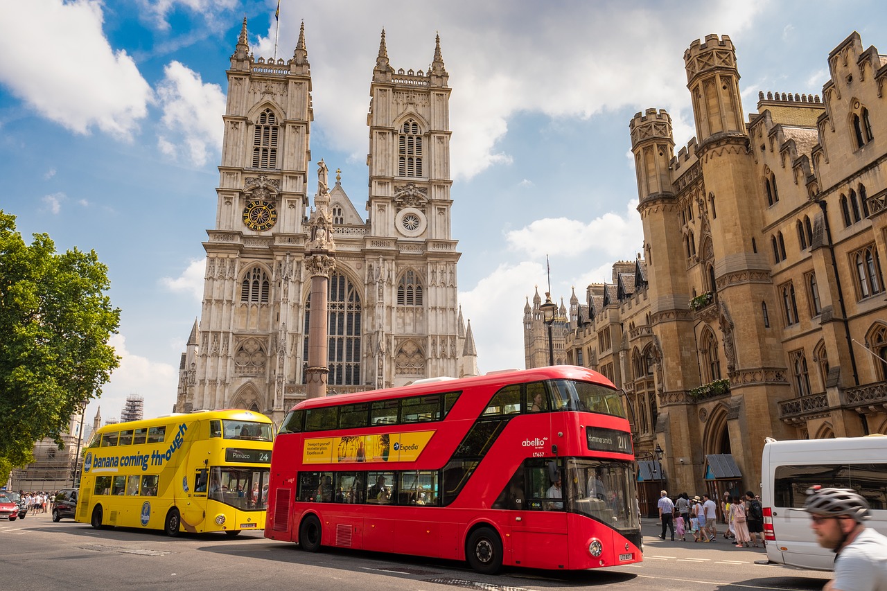 different transport methods in london and uk