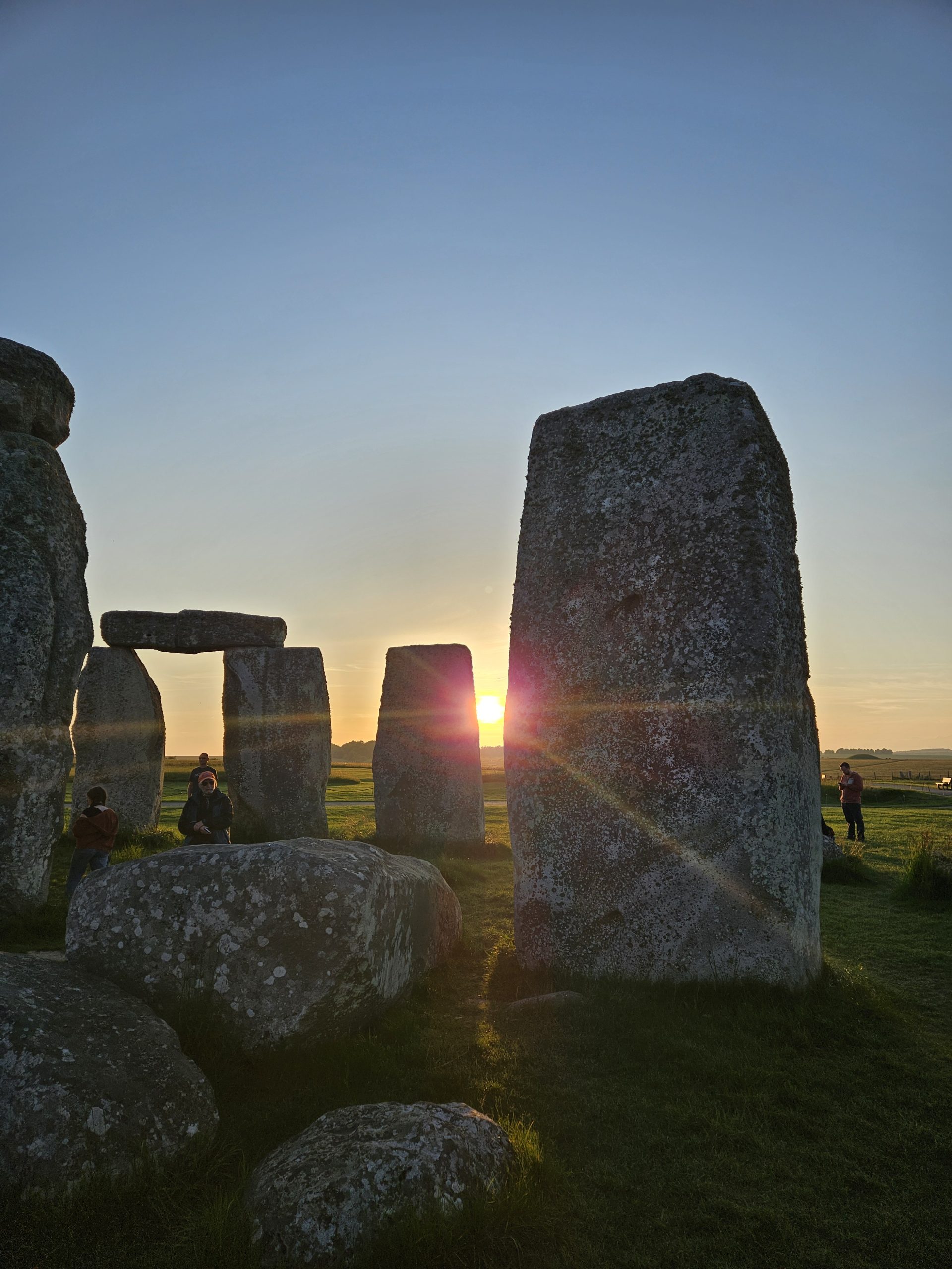 Amazing Stonehenge at sunset