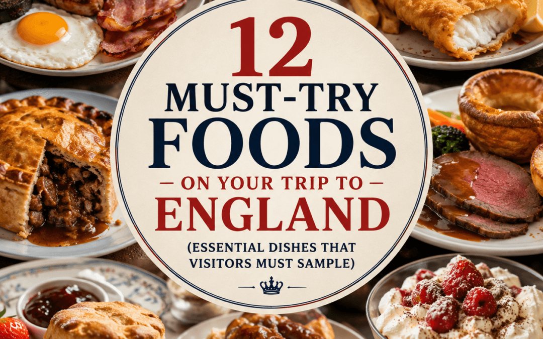 12 must-try foods on your trip to England (essential dishes that visitors must sample)